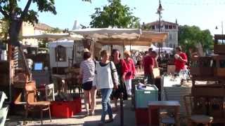 LIsle sur la Sorgue Famous Market France [upl. by Loraine]