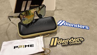 Prime 21 Blenders Polarized Sunglasses Deion Sanders Prime Time Black Gold [upl. by Etnahc]