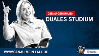 GENAU GENOMMEN  Duales Studium [upl. by Valdemar]