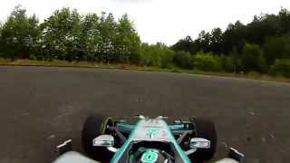 RC F1 ONBOARD CAMERA 39 Mercedes W05 Nico Rosberg [upl. by Ttelracs]