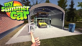 My Summer Car  NEW GARAGE [upl. by Mcdade]