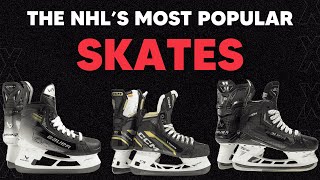 What are the MOST POPULAR SKATES in the NHL today [upl. by Marla254]