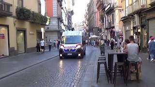 NEW  YELP WAIL  Ambulanza Croce Rossa Napoli in sirena [upl. by Nnylyma196]