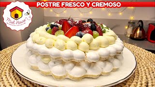 POSTRE NAVIDEÑO hoy hacemos PAVLOVA mas rica y fácil [upl. by Laws511]