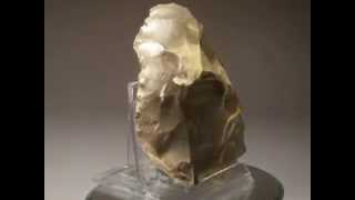 EARLY STONE AGE BIFACE  HANDAXE [upl. by Meeharbi]