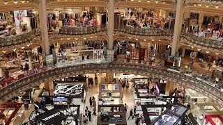 Galeries Lafayette Paris Haussmann [upl. by Waechter]