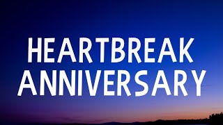 Giveon  Heartbreak Anniversary Lyrics [upl. by Yasui]