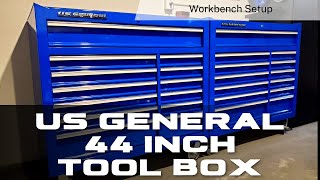 US General 44 Inch Tool Box Review amp Tour [upl. by Hesper]