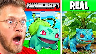 Minecraft Pokemon In REAL LIFE [upl. by George]