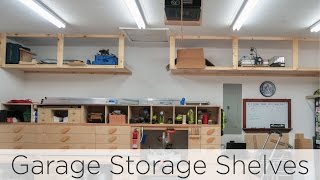 Wasted Space Garage Storage Shelves  202 [upl. by Leal]