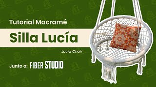 Tutorial Macramé Silla Colgante DIY Paso a Paso [upl. by Ringsmuth]