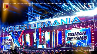 WWE WrestleMania 40 Roman Reigns Epic Full Entrance Live wwe romanreigns wrestlemania40 [upl. by Akelam]