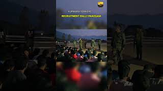 Kupwara Terriers Recruitment Rally at Panzgam Kupwara 🔥 indianarmy army shorts running [upl. by Airrehs]