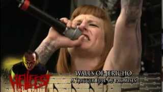 Walls Of Jericho  A Trigger Full Of Promises at Hellfest 2010 [upl. by Allwein]