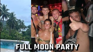 Full Moon Party in Koh Phangan  Thailand PART 3 [upl. by Salis]