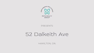 52 Dalkeith Ave  Hamilton  Ontario [upl. by Imuy30]