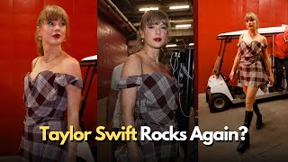 Taylor Swift Rocks Bejeweled Accessory to Travis Kelces Latest Game [upl. by Ysiad758]