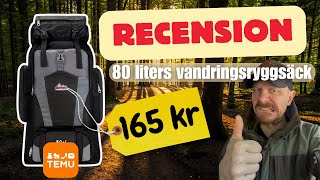 Testar vandringsryggsäck från temu  recension [upl. by Doreen12]