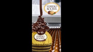 Ferrero Rocher Food Factory How Its Made 🍫 Chocolate Factory Production Shorts [upl. by Rigdon]