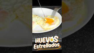 Huevos estrellados receta 4 100formasdecocinarhuevos chefroger huevosestrellados [upl. by Kenward]