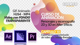 Exportar Media Encoder ✌😃 1010  Media Encoder After Effects  RENDER After Effects  GIF MP4 y MOV [upl. by Reifinnej]