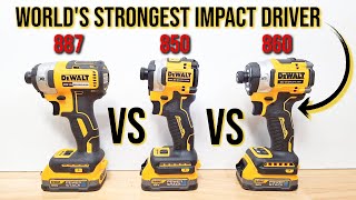 New DeWalt DCF860 Impact Driver Review The Worlds Most Powerful Impact Driver [upl. by Childers]