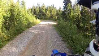 Gravelroad and mireriding with my WR426F [upl. by Germann815]