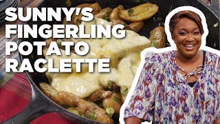 Sunny Andersons Raclette with Roasted amp Herbed Fingerling Potatoes  The Kitchen  Food Network [upl. by Oiraved]