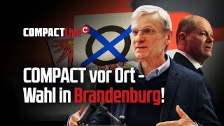 COMPACT vor Ort Wahl in Brandenburg💥 [upl. by Hsirap]