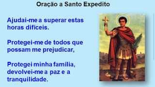 Oração a Santo Expedito  causas urgentes [upl. by Ha]