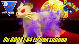 INTENTA DETENER el BOOST X4 de PERSIAN SHINY LEGACY OSCURO en LIGA SUPER  GBL  Pokémon Go PvP [upl. by Janus]