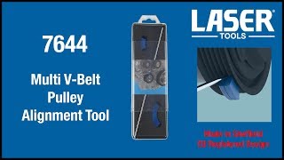 7644 Multi V Belt Pulley Alignment Tool [upl. by Fernando]