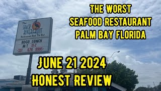 The Shack Riverfront Restaurant Palm Bay Florida HONEST REVIEW [upl. by Sane]