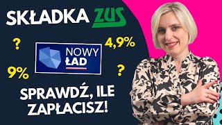 Składka ZUS od 2022  Kto zapłaci WIĘCEJ Nowy Polski Ład [upl. by Eilah]