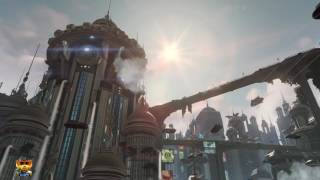 Ratchet amp Clank 2016 Aleero City aka Metropolis ambient sound [upl. by Griffith686]