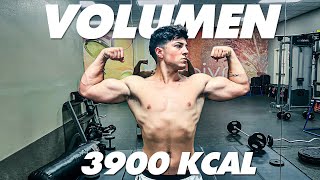 Comiendo al FALLO 🥵  Volumen 3900 kcal en USA 🇺🇸 [upl. by Vogele]