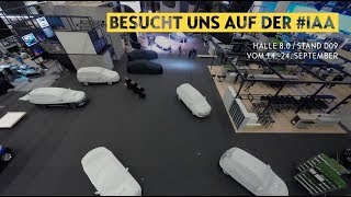 Opel auf der IAA 2017 – Der Aufbau im Schnelldurchlauf [upl. by Seditsira]