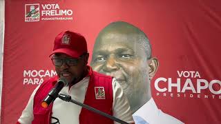 Daniel Chapo na África do sul Candidato presidencial da Frelimo manteve conversações [upl. by Leila818]