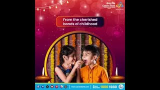 Happy Bhai Dooj  Canara Bank [upl. by Osanna]