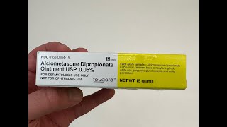 Alclometasone Dipropionate Ointment USP 005 Unboxing [upl. by Epoillac425]