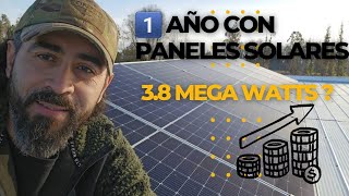 Un Año Con Paneles Solares ¿Valen La Pena [upl. by Salangi]