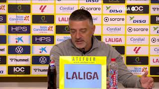 Rueda de prensa UD Las Palmas vs FC Barcelona [upl. by Perdita902]