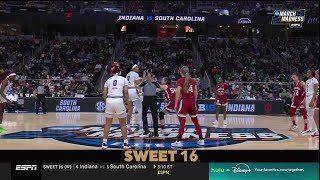 202324 NCAAW USC vs Indiana Sweet 16  Full Game with Radio Commentary [upl. by Domenic]