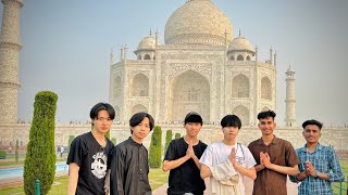 MotoblogAgra Taj Mahal randomly Motoblog😎 [upl. by Parnas]