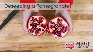 How to Deseed a Pomegranate [upl. by Edals523]