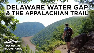 Hiking the Appalachian Trail through Delaware Water Gap [upl. by Ahsaeyt]