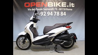 Piaggio Beverly 400 HPE Anno 092023 Km 3500  wwwopenbikeit [upl. by Hardy]