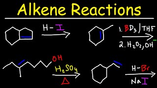 Alkene Reactions [upl. by Nnaegroeg]