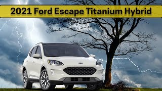 2021 Ford Escape Titanium Hybrid  Learn everything about the new 2021 Escape Titanium Hybrid [upl. by Retrak637]