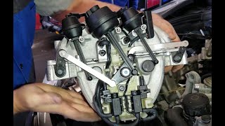 M272 M273 Intake manifold replacement P2004 P02005 P2006 C300 CLK350 E350 ML350 R350 [upl. by Blayne]